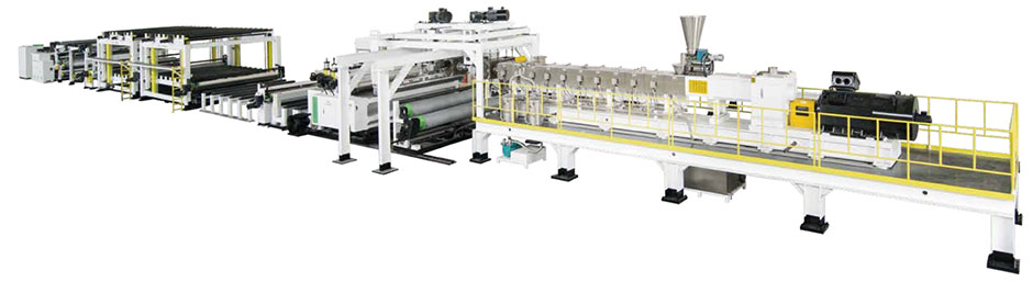 PVB SGP Glass Interlayer Film Extrusion Line01