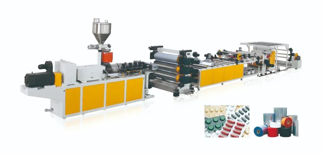 PVC transparent sheet sheet line