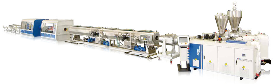 Saddex Lakab oo PVC Pipe Co-extrusion line