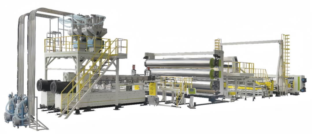 PE Extra-width Geomembrane:Waterproof Sheet Extrusion Line